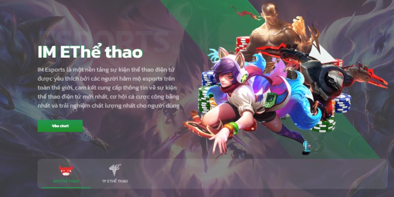 Cá cược Esport với đa dạng kèo cược